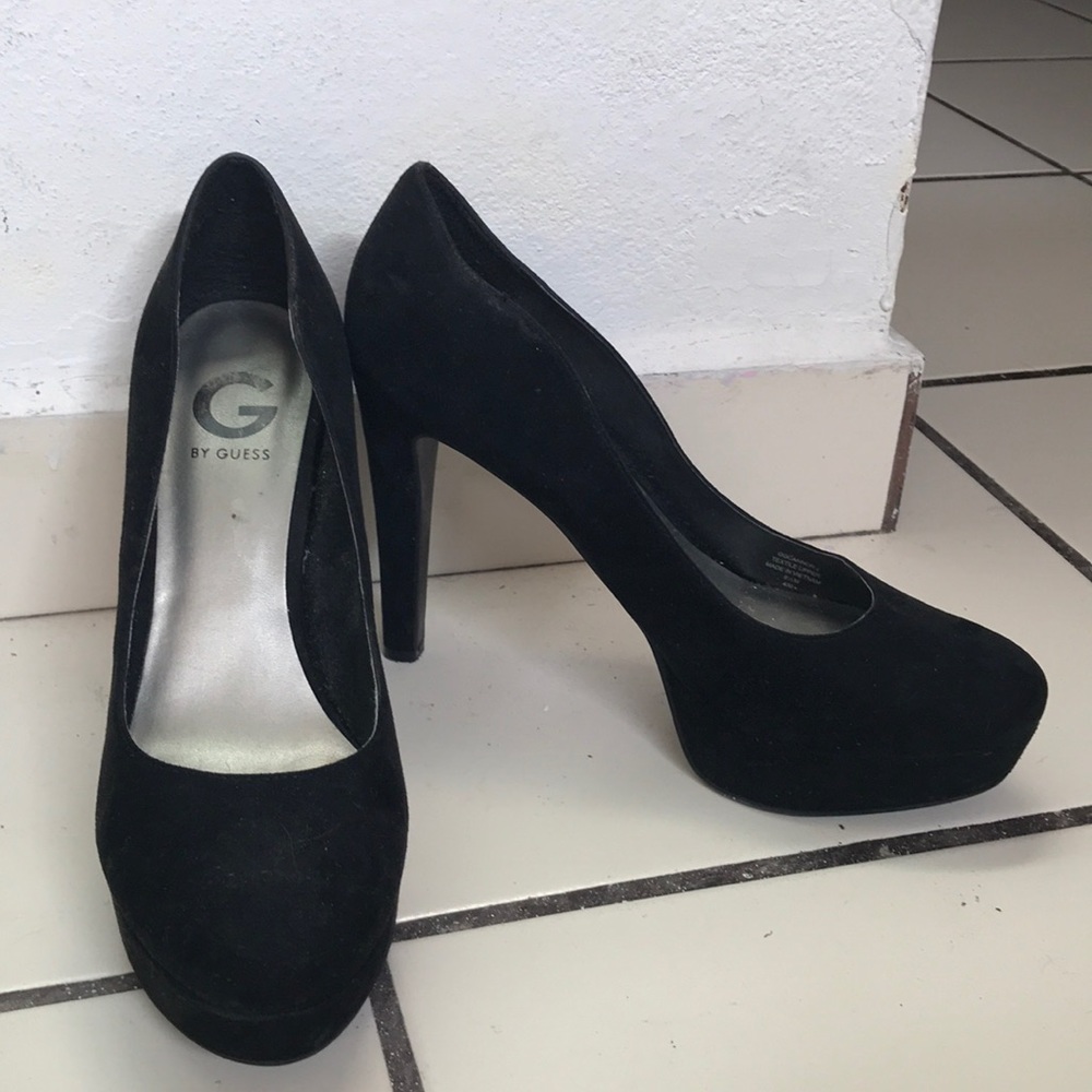 Guess black heels